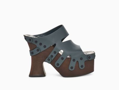 UGG Eckhaus Latta Squid Platform Womens High Heels Deep Grey - AU 640HJ